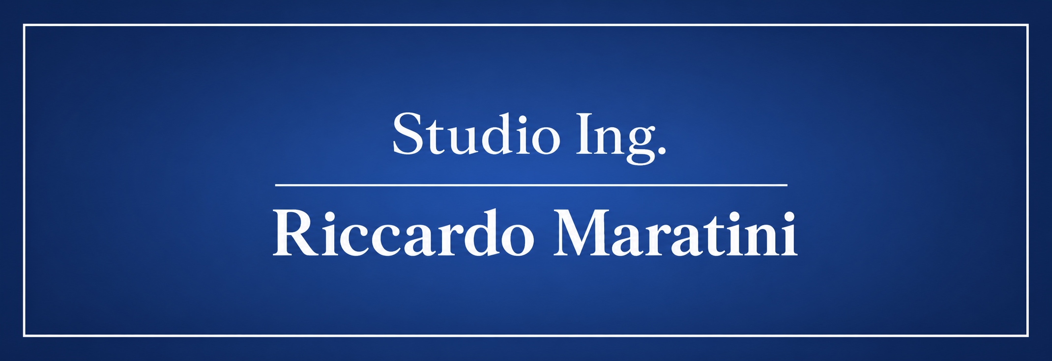 Studio Ing. Riccardo Maratini